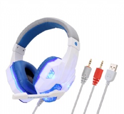 wired gaming headset for PS4/PC