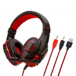 wired gaming headset for PS4/PC